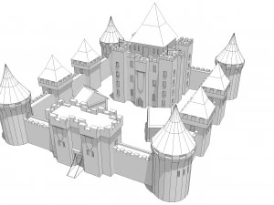 castle pack 3D Model