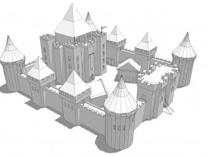castle pack 3D Model