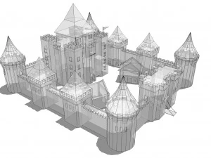 castle pack 3D Model