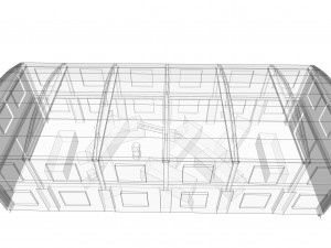 fps map - warehouse 3D 模型