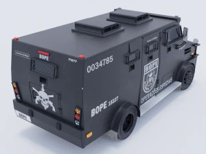 blindado bope 3D Model