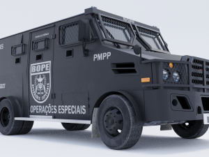 blindado bope 3D 모델