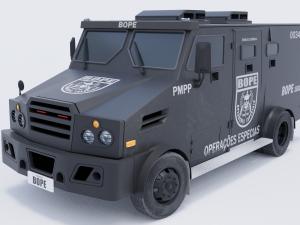 blindado bope 3D 모델