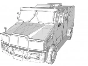blindado bope 3D Model