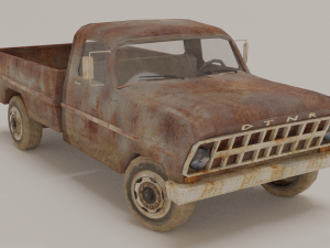 old pick up 3D Model