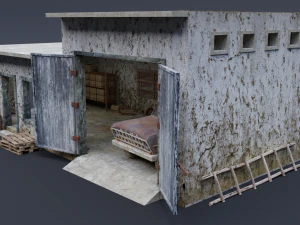old garage 3D Model