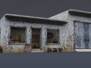 old garage 3D Model