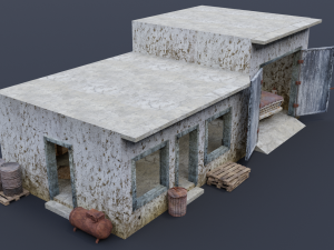 old garage 3D Model