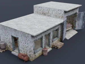 old garage 3D Model