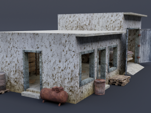 old garage 3D Model