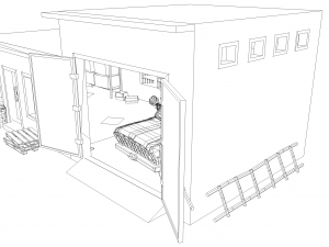old garage 3D Model