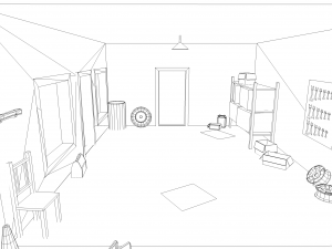 old garage 3D Model