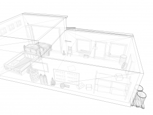 old garage 3D Model