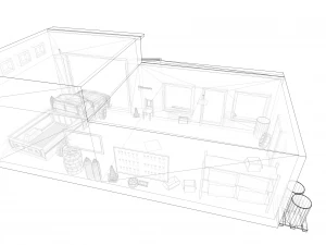 old garage 3D Model