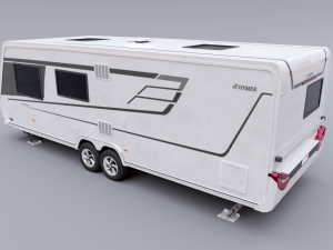 eriba nova s690 hymer Modèle 3D