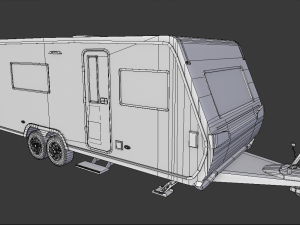 eriba nova s690 hymer Modèle 3D