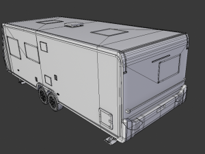 eriba nova s690 hymer Modèle 3D