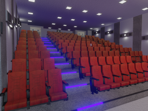 cinema low poly 3D Model