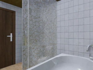 modern house - interior - low poly 3D Model