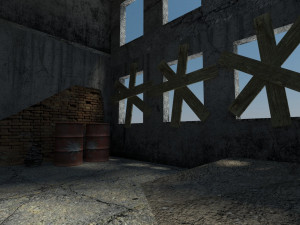 abandoned building - interior 3Dモデル