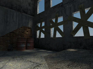 abandoned building - interior 3D Model