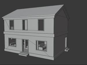 house 02 3D Model