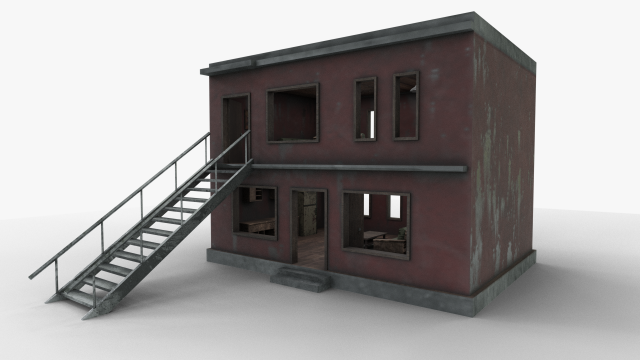 house 01 3D-Modell .c4d .max .obj .3ds .fbx .stl .blend 