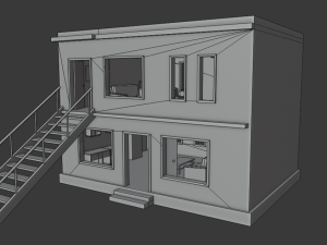 house 01 3D-Modell