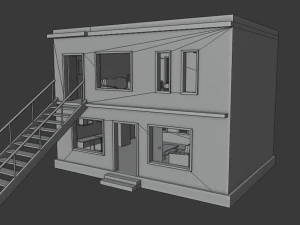 house 01 3D Model