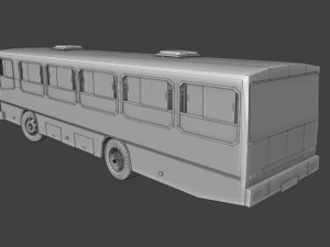 old bus - pbr 3D Model