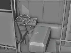 old bus - pbr 3D Model