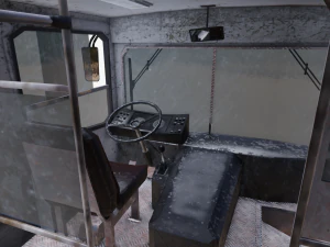 old bus - pbr 3D Model