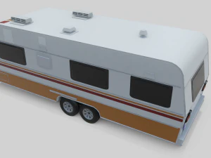 caravan karmann guia kc 640 3D Model