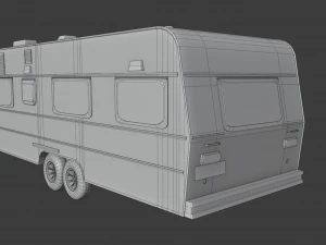 caravan karmann guia kc 640 3D Model