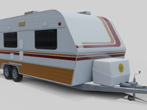 karmann guia kc - interior 3D Model
