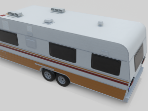 karmann guia kc - interior 3D Model