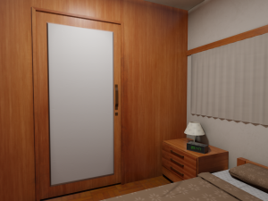 karmann guia kc - interior 3D Model