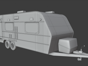 karmann guia kc - interior 3D Model