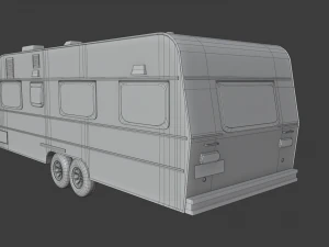 karmann guia kc - interior 3D Model