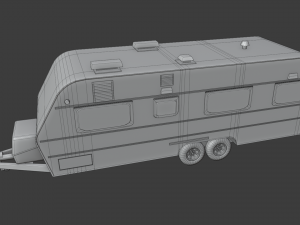 karmann guia kc - interior 3D Model