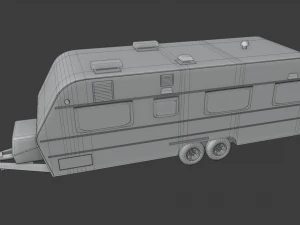 karmann guia kc - interior 3D Model