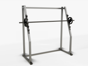 gym equipaments 3D Модель