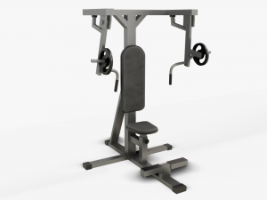 gym equipaments 3D Модель
