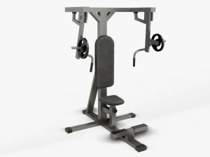 gym equipaments 3D Model