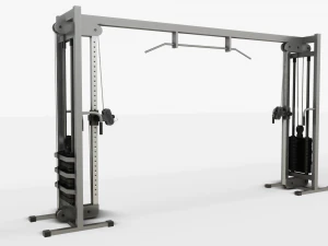 gym equipaments 3D Model