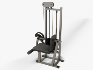 gym equipaments 3D Модель