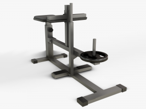gym equipaments 3D Модель