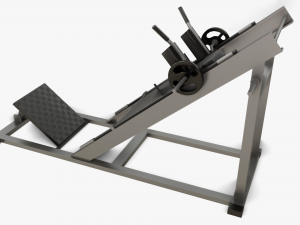 gym equipaments 3D Модель