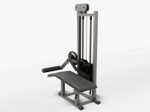 gym equipaments 3D Модель