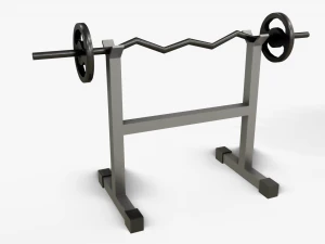 gym equipaments 3D Model